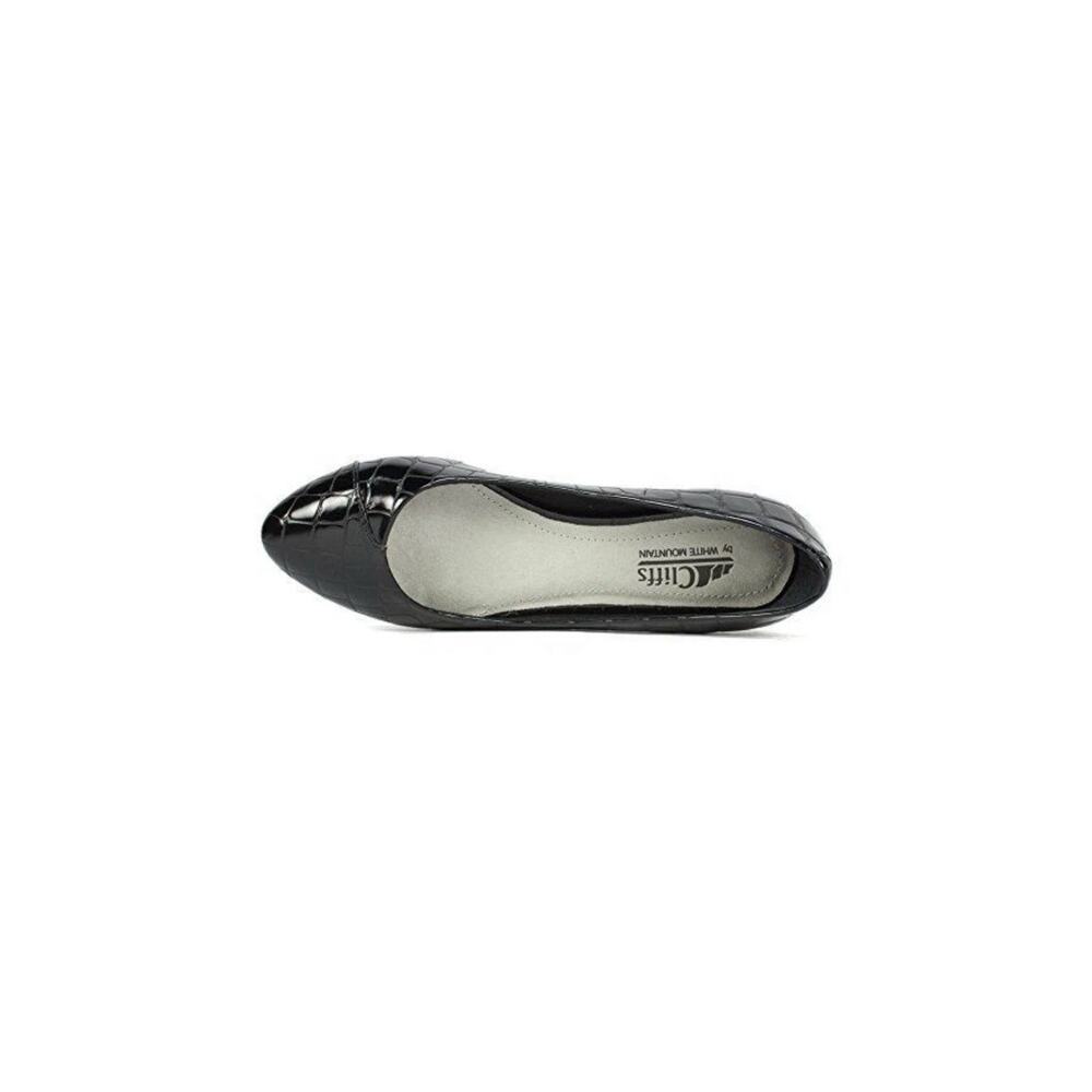 Petto Ballerina Comfort Flats In Black Office, Capsule Old Money Womens Size 7 M